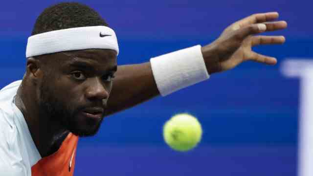Frances Tiafoe at the US Open: Ball and opponent always in view: Frances Tiafoe wants to control every rally.