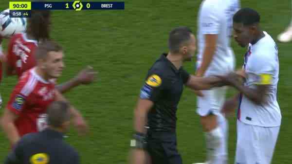 Kimpembe who rejects the referee of PSG-Brest, September 10, 2022