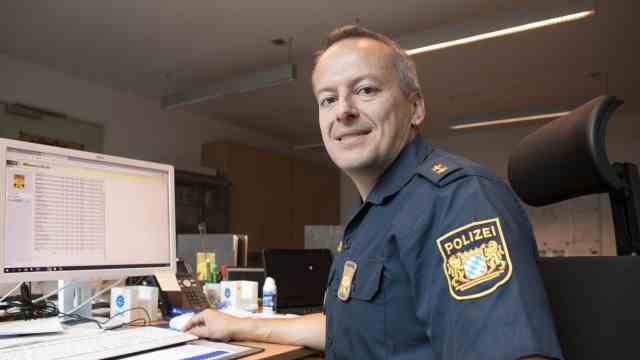 Police at the Oktoberfest: Everything is new: for the first time, Chief Police Officer Christian Schäfer, 40, is in charge of the Munich Wiesnwache.  For 17 days this is the largest police station in the Free State.