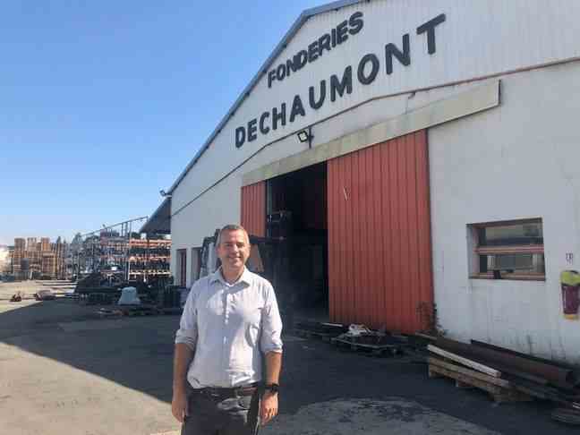 Jean-Baptiste Dechaumont, owner of Fonderies Dechaumont in Muret, represents the 7th generation to run this family business of 150 employees.