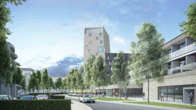 Unterschleißheim: A residential tower with micro-apartments is planned for employees of the neighboring companies.