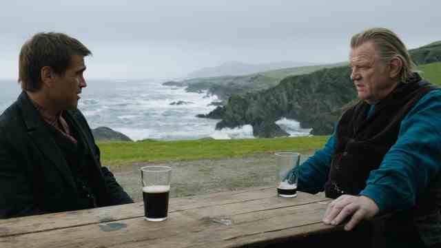 Venice Film Festival: Best Pub Buddies, At Least So Far: Colin Farrell and Brendan Gleeson in "The Banshees of Inisherin".