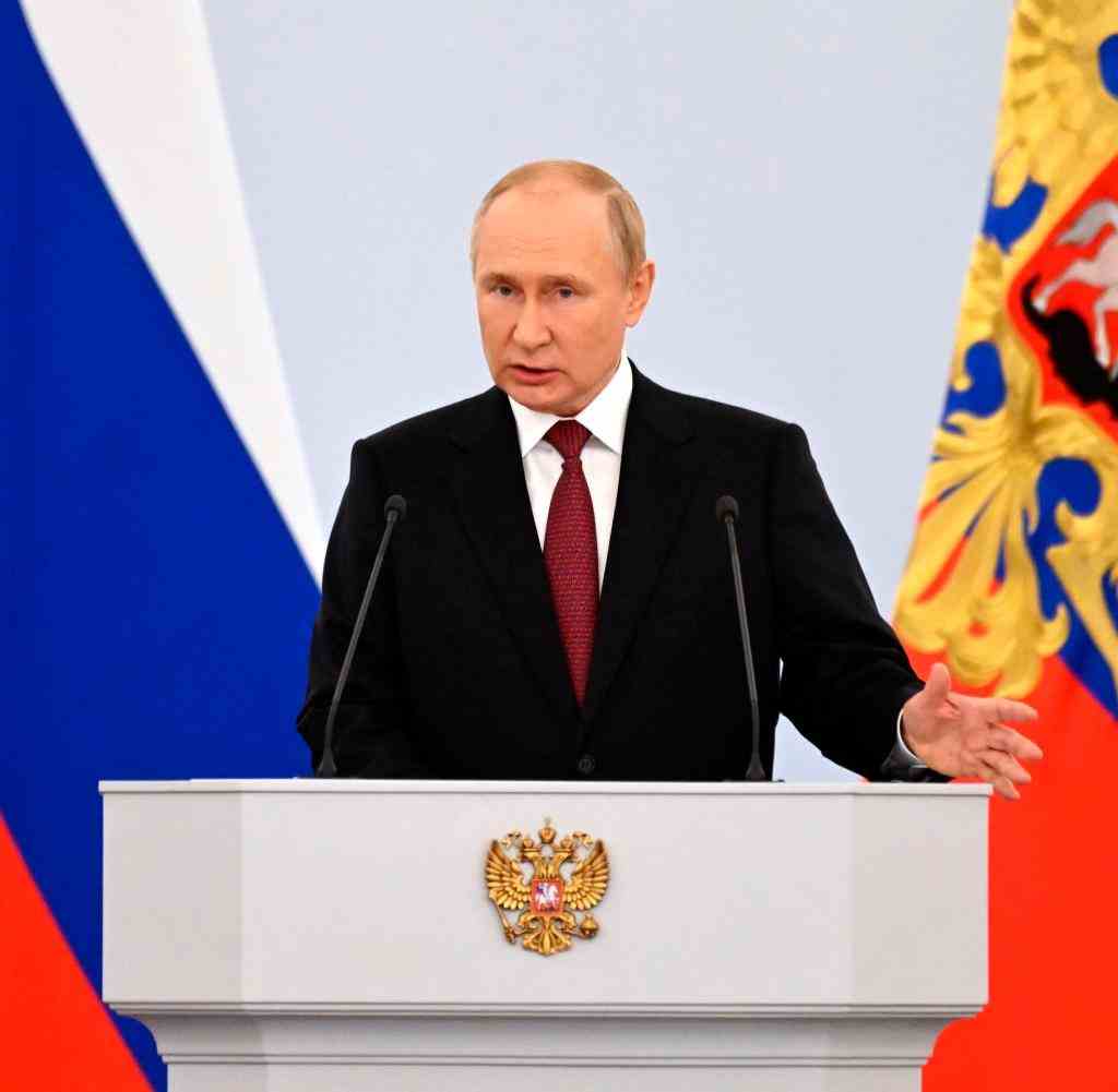 Sees his country as a victim of an attack: Vladimir Putin