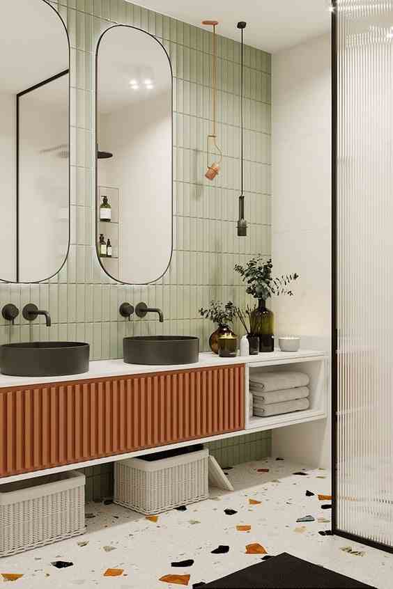 The Synthesis Of Bathroom Colors 