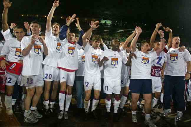 On May 4, 2002, OL became French champions for the first time in their history, winning at Gerland against Lens (3-1) on the final day.