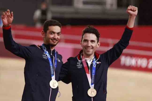 With Donavan Grondin, Benjamin Thomas won the American bronze medal at the Tokyo Olympics on August 7, 2021. 