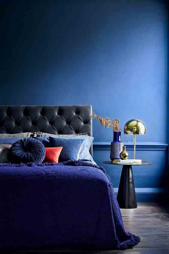Ink Blue And Navy Blue For A Cozy Contemporary Spirit 