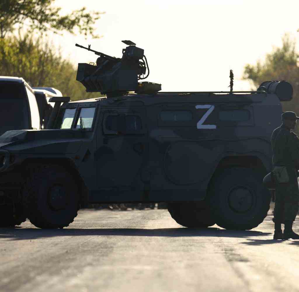 Ein Tigr-M im russisch besetzten Bezimenne. Im Inneren solcher Infanteriefahrzeuge fanden ukrainische Behörden Komponenten von Bosch
