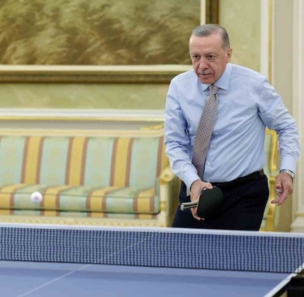 Türkeis Präsident Erdogan in Kasachstan