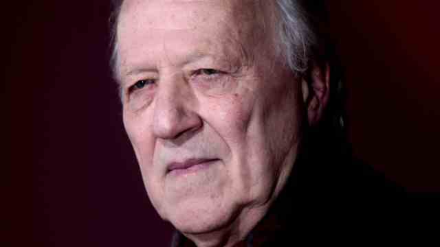 Werner Herzog Prize: Werner Herzog at the Bavarian Film Prize in Munich's Prinzregententheater.