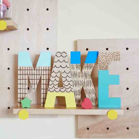 From Wooden Letters to Geometric Decor 