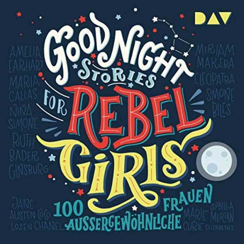 Elena Favilli Francesca Cavallo (ed.) Good Night Stories for Rebel Girls This (audio) book proves that feminism is not just something for adults: Good Night Stories for Rebel Girls.  100 stories about 100 impressive women - from rulers to researchers.  They are intended to give courage and inspiration to women and men of all ages.  Also a good tip to just listen to it as a family in the living room.  Good Night Stories for Rebel Girls here on Audible