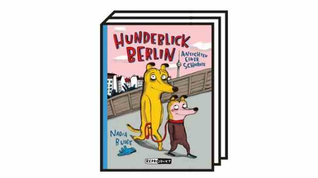 The best comics for autumn: Nadia Budde: Hundeblick Berlin.  Views of a snout.  Reprodukt Verlag, Berlin 2022. 112 pages, 18 euros.