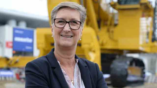 Largest trade fair in the world: "Everything you drive, the driver must have sat on the box and said: That's fine!"says Bauma boss Schmitt.
