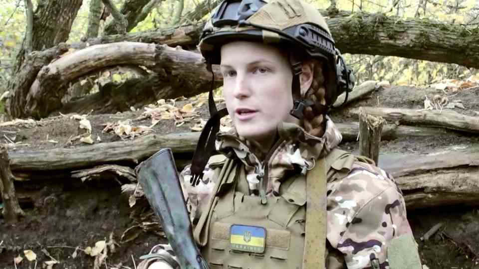 Ukraine war: 19-year-old fights on front line against Russia