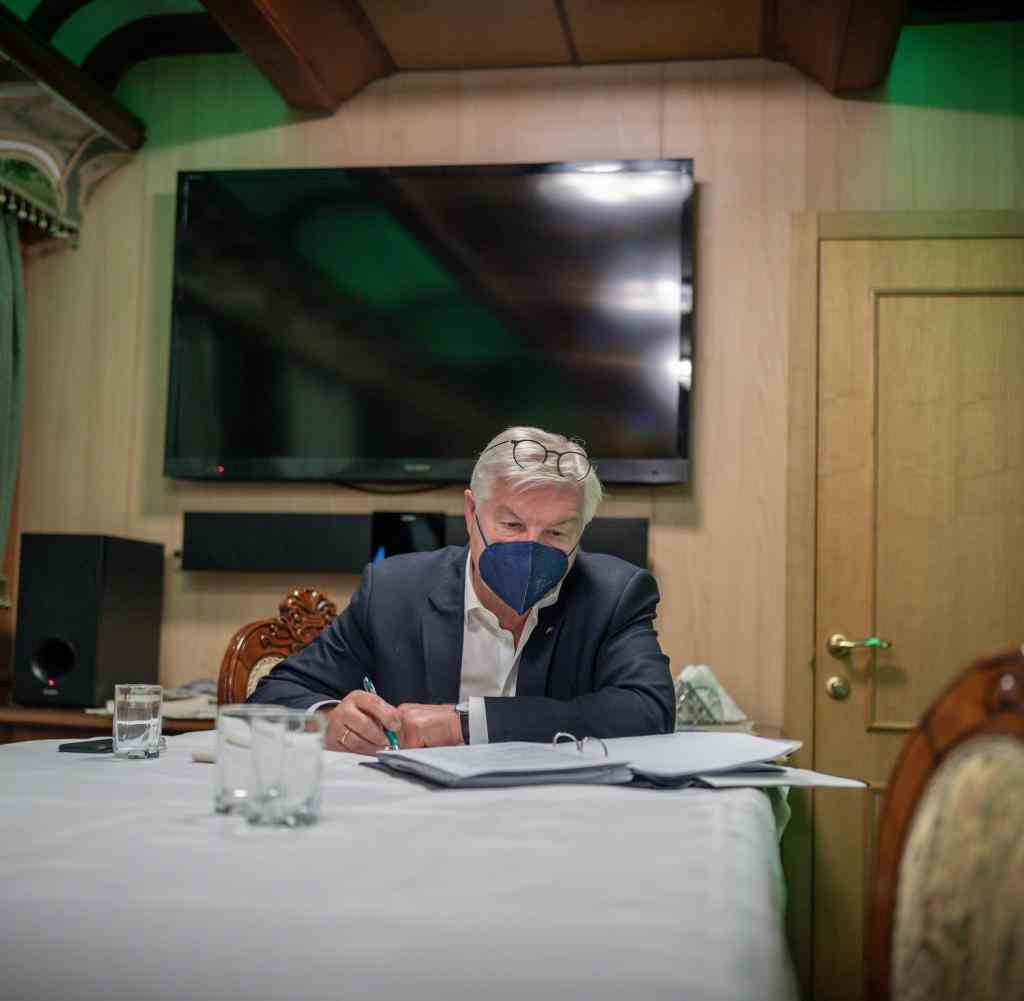 Federal President Steinmeier in the Ukraine