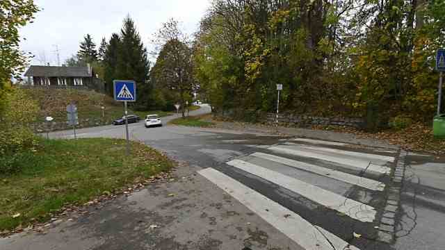 Local development: Some local councilors fear that the crossing of the B 13 with the Sommerstraße could become dangerous.