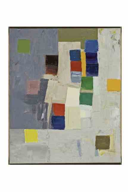 Art exhibition: Etel Adnan painted this abstraction around 1970.