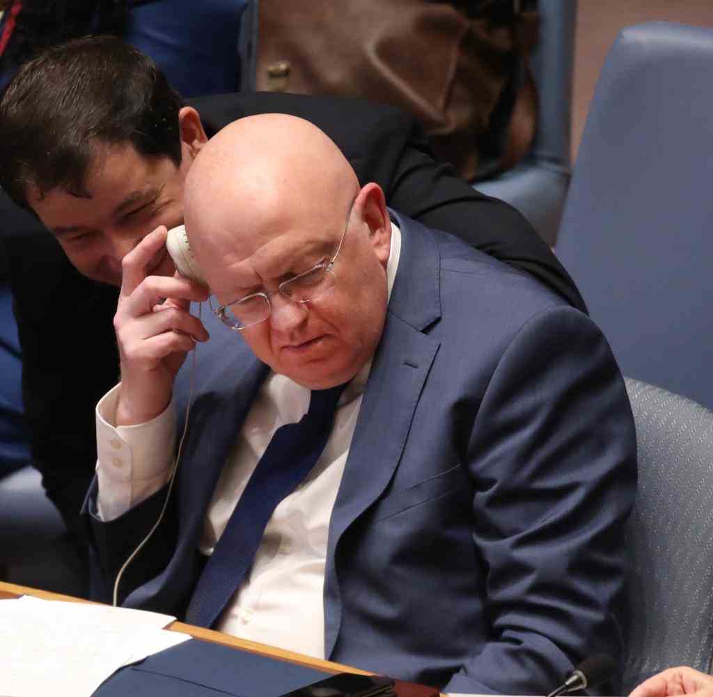 Russlands UN-Botschafter Wassili Nebensja