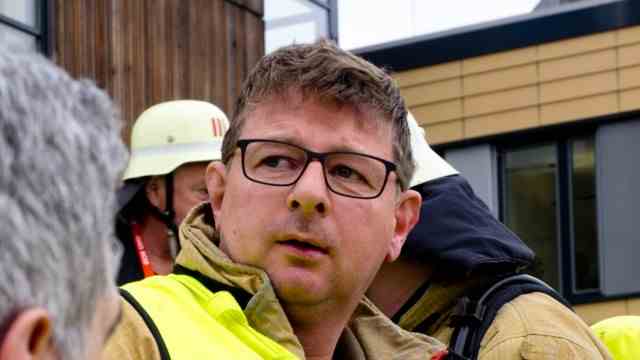 Energy crisis: The mayor of Ebersberg, Ulrich Proske, was himself a fire brigade commander and welcomes the emergency plan.