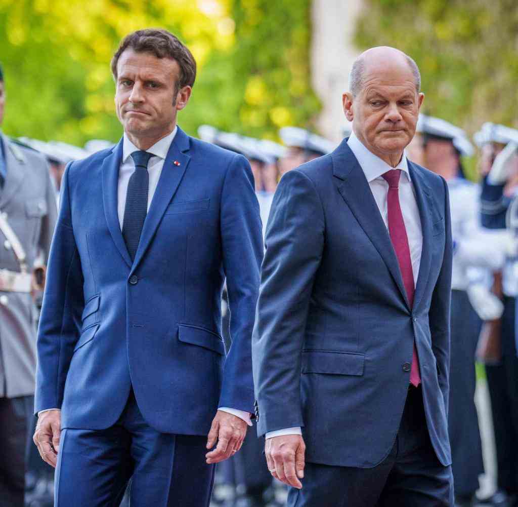 Keine allerbesten Freunde: Frankreichs Präsident Emmanuel Macron und Kanzler Olaf Scholz
