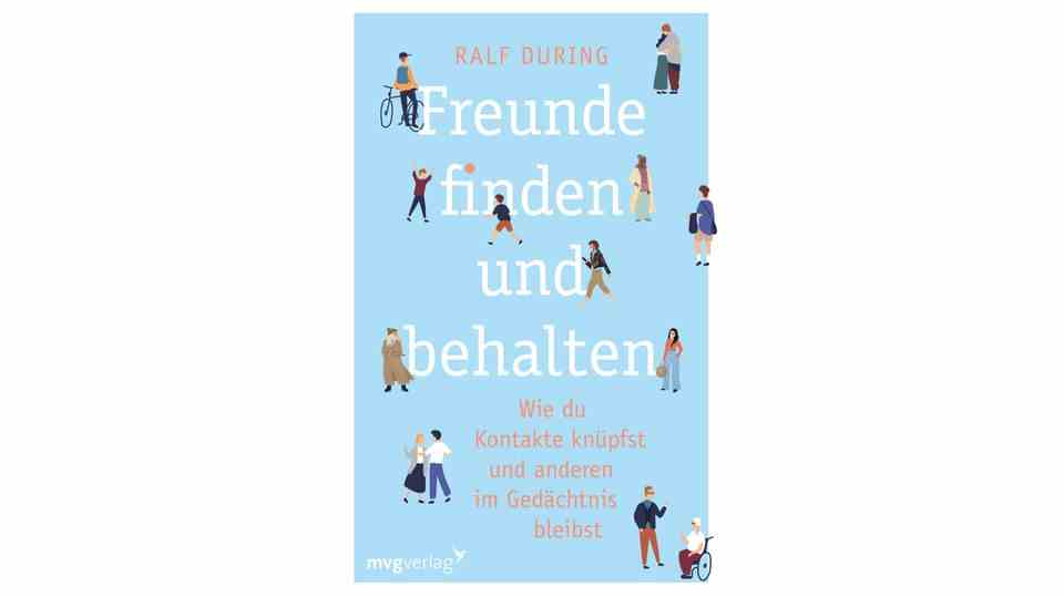 The book cover of "Find and keep friends" by Ralf During.