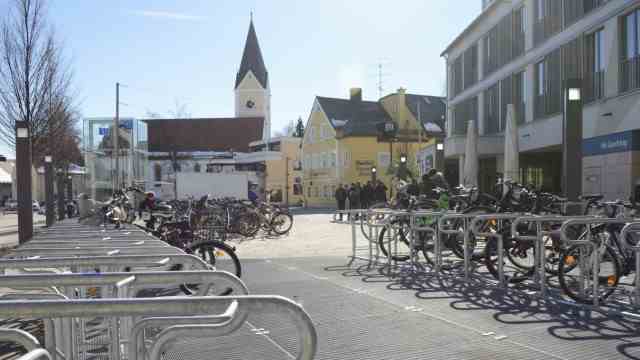 Traffic: In Garching, cyclists should be able to switch quickly from the bike to the subway and vice versa.