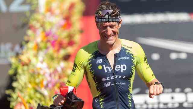Ironman in Hawaii: emotion at the finish: Sebastian Kienle finished sixth the last time he started in Hawaii.