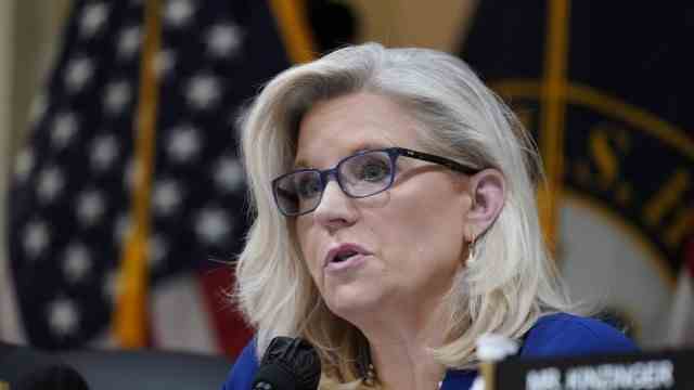 Storming the US Capitol: Committee Vice Chair Liz Cheney.