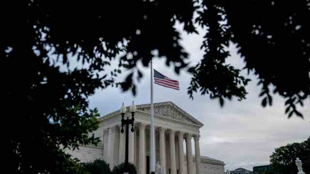 Supreme Court Decision: The Supreme Court Building in Washington, DC.