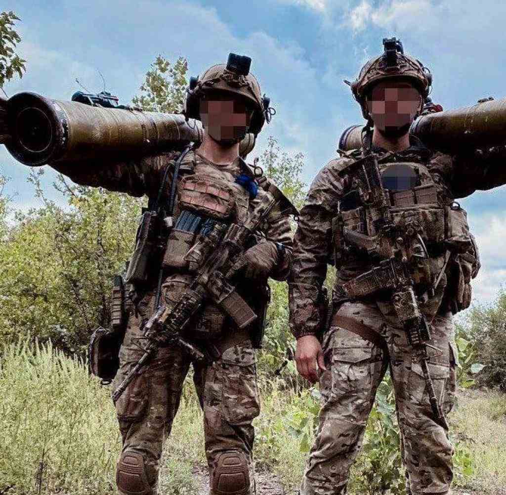 Spezialkräfte der ukrainischen Armee bei ihrem Einsatz im Donbass