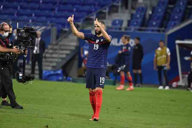 Karim Benzema had received an extremely warm welcome from Lyon supporters on September 7, 2021, for his grand premiere at Parc OL during the France-Finland match.