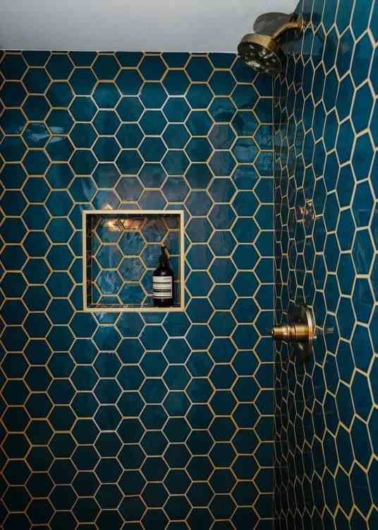 A Valuable Wall Tile In The Shower