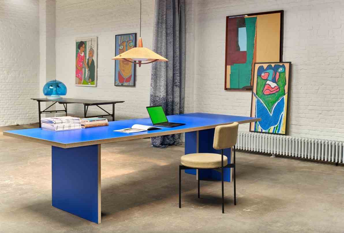 A Colorful Mdf Table 