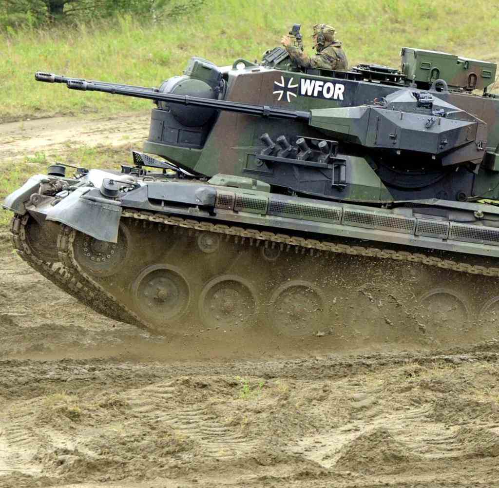 Erfolgreicher Panzer, aber es fehlt an Munition: der Gepard
