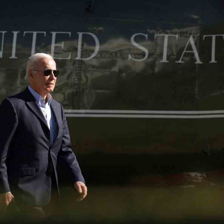 Le président américain Joe Biden à la Maison Blanche, à Washington, le 10 octobre 2022. (ALEX WONG / GETTY IMAGES NORTH AMERICA / AFP)