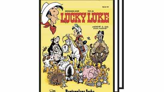 Favorites of the week: Achdé, Jul: Lucky Luke.  Rantanplan's Ark.  Translated from the French by Klaus Jöken.  Egmont Verlag, Berlin 2022, 48 pages, softcover 7.99 euros, hardcover 14 euros.