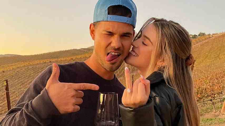 Taylor Lautner and Tay Dome