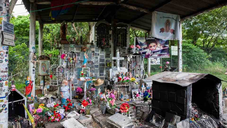 The tomb of Omayra Sanchez