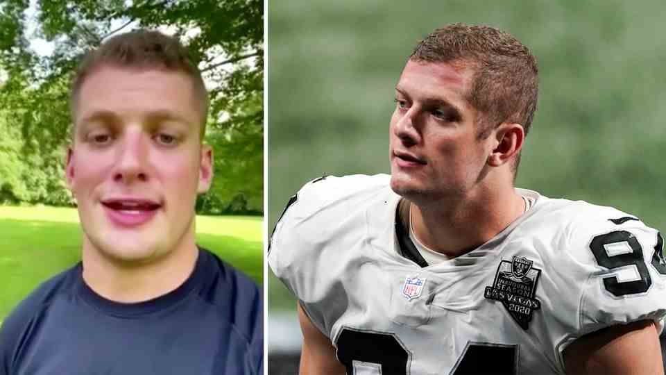 Carl Nassib: "Hey, I'm gay" – first active US football professional comes out