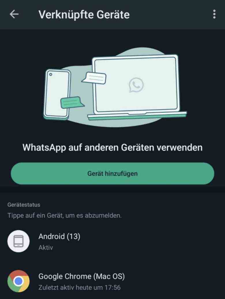 Whatsapp connected devices 2