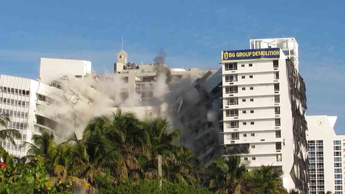 Luxury hotel blown up in Miami The Beatles once stayed here