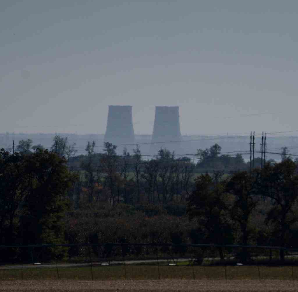 Von Russland besetztes ukrainisches Atomkraftwerk Saporischschja