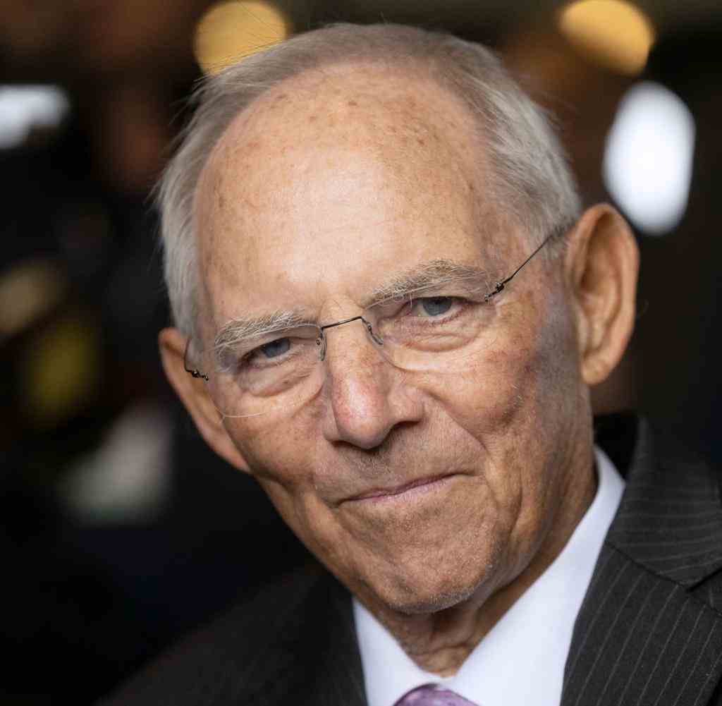 Der frühere Bundestagspräsident und Ex-Finanzminister Wolfgang Schäuble