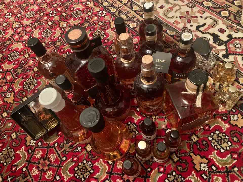 33 Whisky-Flaschen
