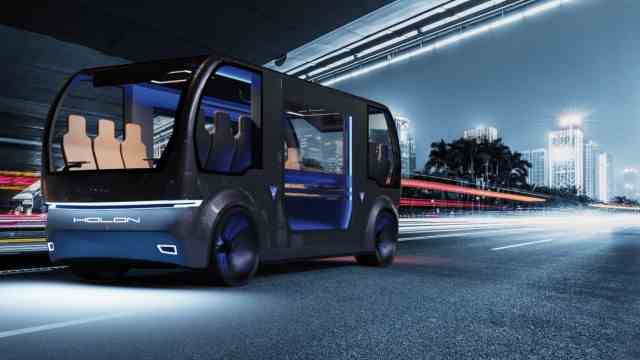 Mobility turnaround: Holon, a subsidiary of the automotive supplier Benteler, wants to start with its autonomous shuttles in Hamburg in 2024.