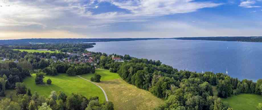 Commemoration of the 70th anniversary of his death: The foundation park of the Wilhelmina-Busch-Woods-Foundation in Bernried: The community on Lake Starnberg still benefits from the generosity of the heiress of millions.