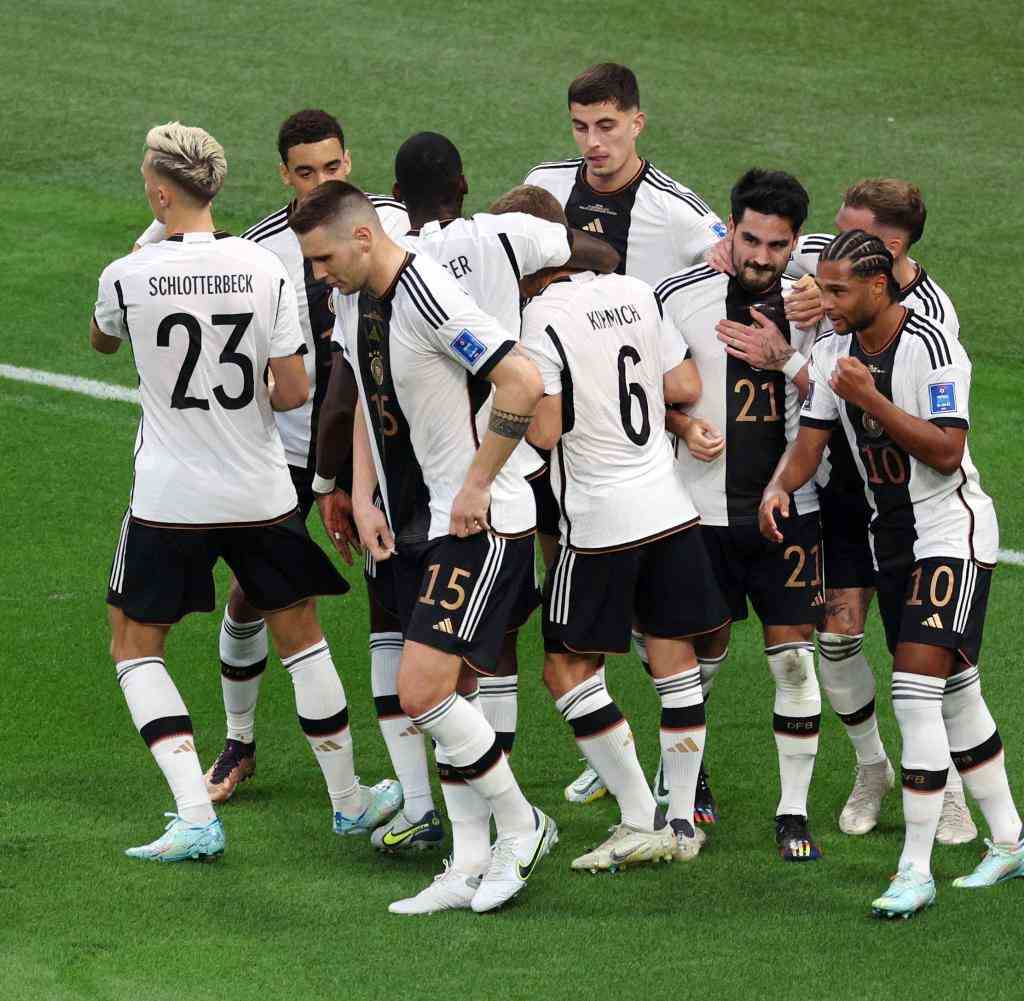 Deutschland geht mit einer 1:0-Führung in die Pause