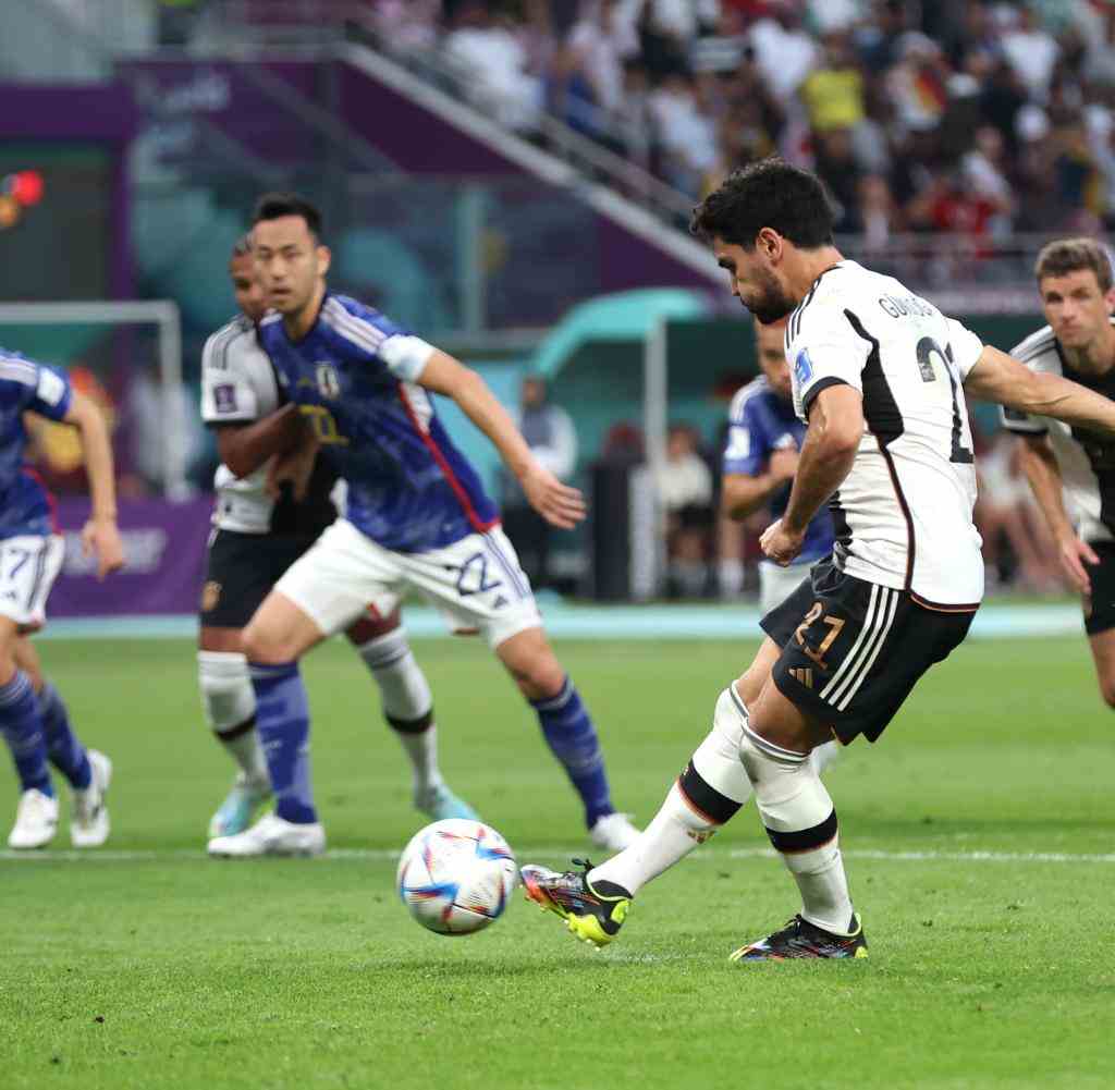 Gündogan erzielt das erste deutsche Tor dieser WM