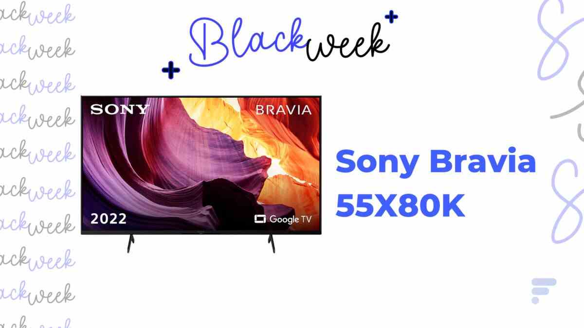 Sony Bravia 55X80K Black Friday